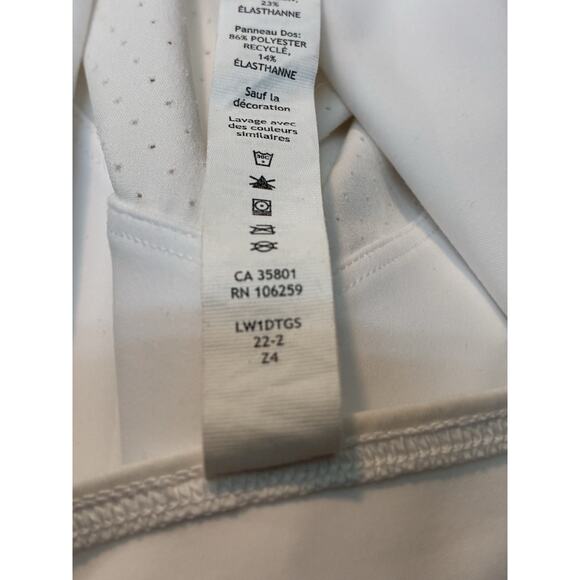 Lululemon Everlux Mesh-Back Tennis Dress White/Ivory Size 12 - Picture 6 of 7